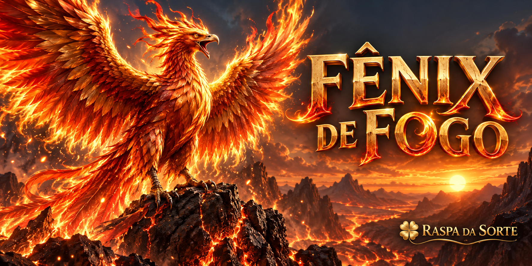 Banner FÊNIX DE FOGO