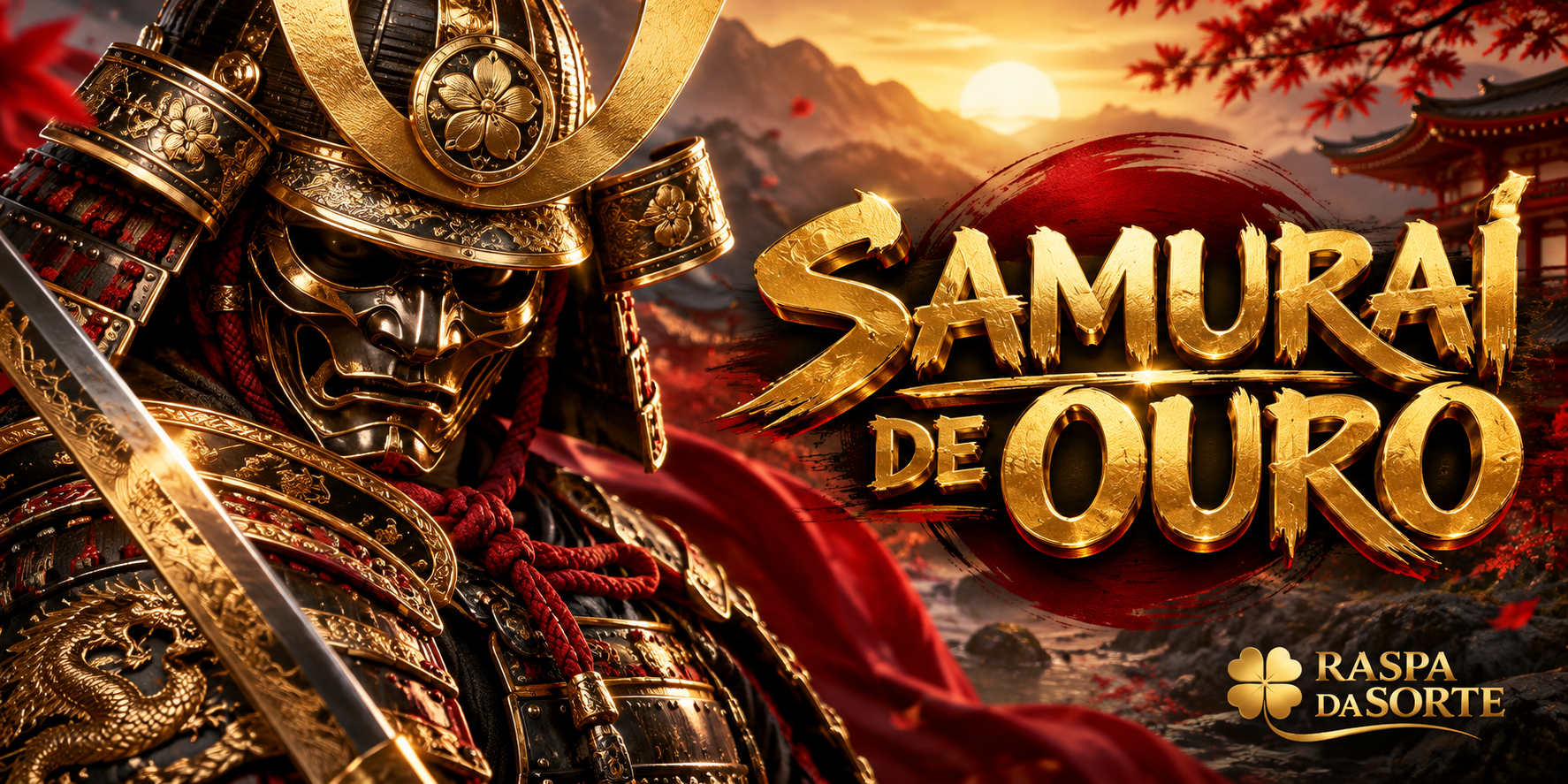 Banner SAMURAI DE OURO