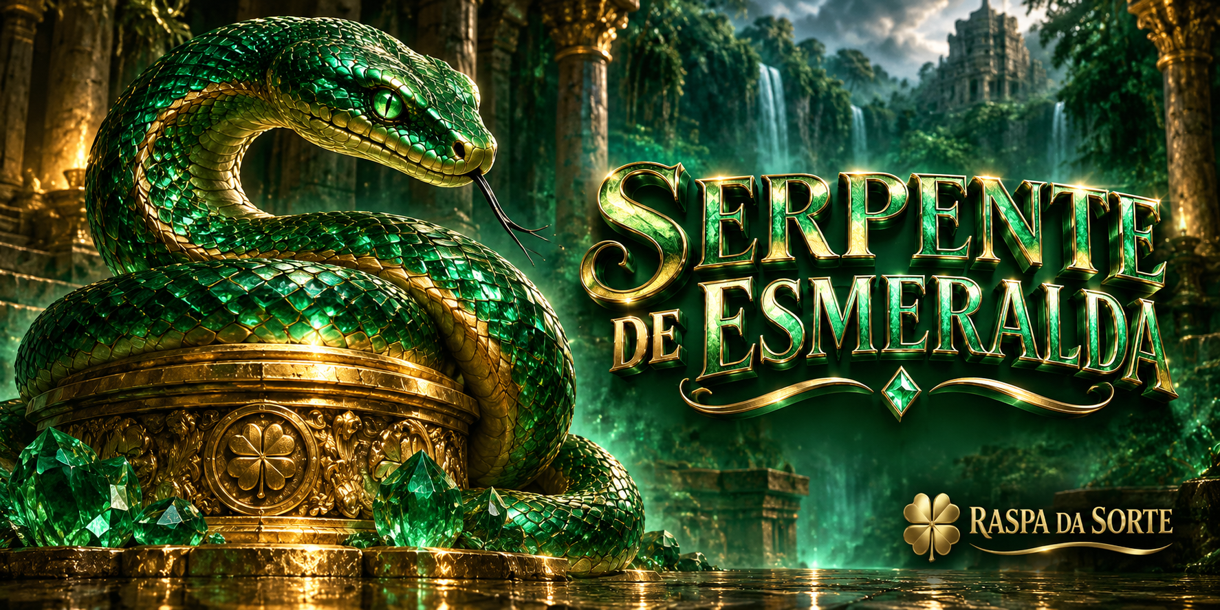 Banner SERPENTE DE ESMERALDA